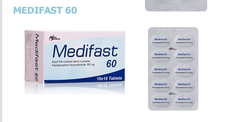 Medifast 60mg 10x10s